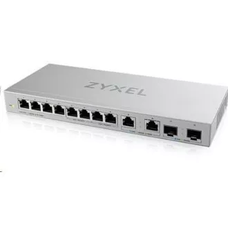 Zyxel XGS1010-12 12-port Gigabit Switch, 8x gigabit RJ45, 2x 2, 5GbE RJ45, 2x SFP+ Zyxel XGS1010-12 12-port Gigabit Switch, 8x gigabit RJ45, 2x 2, 5GbE RJ45, 2x SFP+