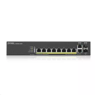 Zyxel GS2220-10HP 10-port L2 Managed Gigabit PoE Switch, 8x gigabit RJ45, 2x gigabit RJ45/SFP, PoE 180 W Zyxel GS2220-10HP 10-port L2 Managed Gigabit PoE Switch, 8x gigabit RJ45, 2x gigabit RJ45/SFP, PoE 180 W