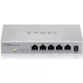 Zyxel MG-105 5-port 2, 5Gigabit Ethernet Desktop Switch