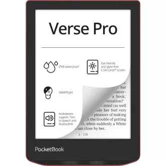 POCKETBOOK 634 Pocketbook Verse Pro - Passion Red POCKETBOOK 634 Pocketbook Verse Pro - Passion Red