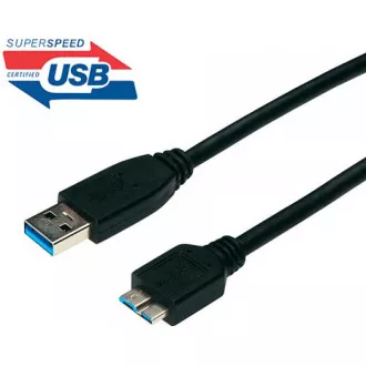 PREMIUMCORD Kabel USB 3.0 A - Micro B 1m, propojovací (M/M) PREMIUMCORD Kabel USB 3.0 A - Micro B 1m, propojovací (M/M)