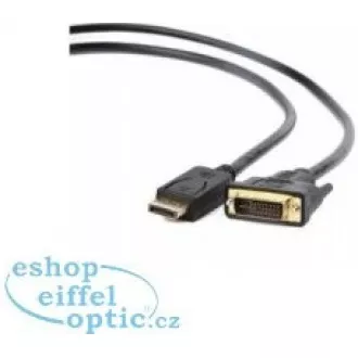 GEMBIRD Kabel DisplayPort - DVI propojovací 1, 8m (M/M) GEMBIRD Kabel DisplayPort - DVI propojovací 1, 8m (M/M)