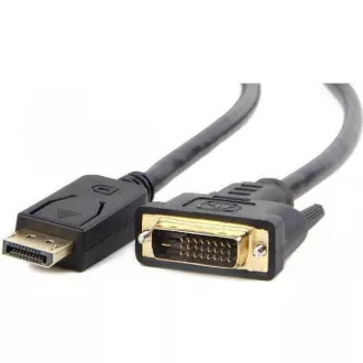 GEMBIRD Kabel DisplayPort - DVI propojovací 1, 8m (M/M) GEMBIRD Kabel DisplayPort - DVI propojovací 1, 8m (M/M)