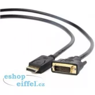 GEMBIRD Kabel DisplayPort - DVI propojovací 1m (M/M) GEMBIRD Kabel DisplayPort - DVI propojovací 1m (M/M)