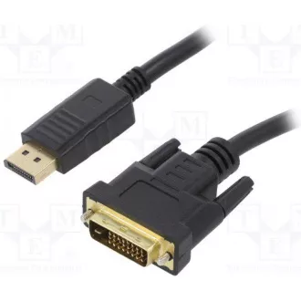 GEMBIRD Kabel DisplayPort - DVI propojovací 3m (M/M)