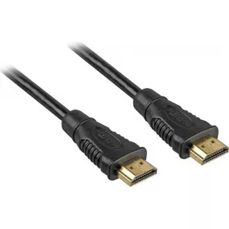PREMIUMCORD Kabel HDMI 5m High Speed + Ethernet (v1.4), zlacené konektory PREMIUMCORD Kabel HDMI 5m High Speed + Ethernet (v1.4), zlacené konektory
