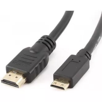 GEMBIRD Kabel HDMI - HDMI mini 1, 8m (v1.4, zlacené kontakty, stíněný) GEMBIRD Kabel HDMI - HDMI mini 1, 8m (v1.4, zlacené kontakty, stíněný)
