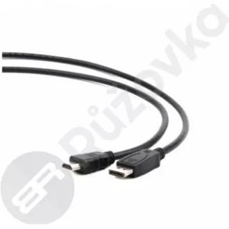 GEMBIRD Kabel propojovací DisplayPort - HDMI 1m (M/M) GEMBIRD Kabel propojovací DisplayPort - HDMI 1m (M/M)