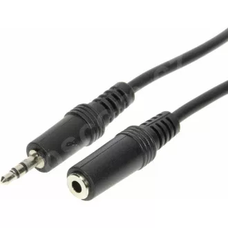 PREMIUMCORD Kabel audio 3, 5mm Jack - Jack prodlužovací 5m (M/F, stereo) PREMIUMCORD Kabel audio 3, 5mm Jack - Jack prodlužovací 5m (M/F, stereo)