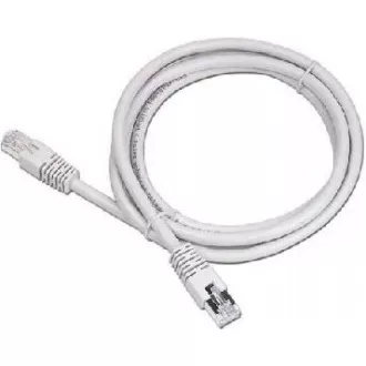 GEMBIRD kabel patchcord Cat5e stíněný FTP 0, 5m, šedý