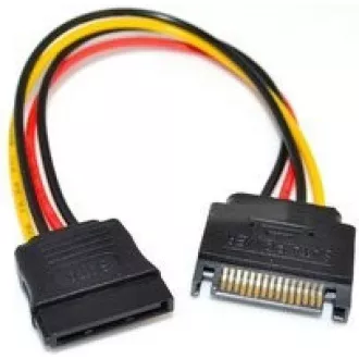 PREMIUMCORD Kabel SATA prodlužovací napájecí k HDD 16cm