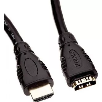 PREMIUMCORD Kabel prodlužovací HDMI - HDMI 1m, zlacené konektory PREMIUMCORD Kabel prodlužovací HDMI - HDMI 1m, zlacené konektory
