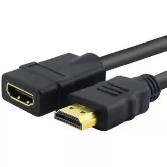 PREMIUMCORD Kabel prodlužovací HDMI - HDMI 2m, zlacené konektory PREMIUMCORD Kabel prodlužovací HDMI - HDMI 2m, zlacené konektory