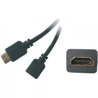 PREMIUMCORD Kabel prodlužovací HDMI - HDMI 3m, zlacené konektory PREMIUMCORD Kabel prodlužovací HDMI - HDMI 3m, zlacené konektory