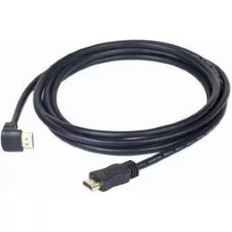 GEMBIRD Kabel HDMI - HDMI 1.8m, 90° konektor (v1.4, M/M, zlacené kontakty, úhlový, stíněný) GEMBIRD Kabel HDMI - HDMI 1.8m, 90° konektor (v1.4, M/M, zlacené kontakty, úhlový, stíněný)