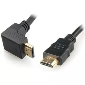 GEMBIRD Kabel HDMI - HDMI 90°, 4K 60Hz, 3m, černá GEMBIRD Kabel HDMI - HDMI 90°, 4K 60Hz, 3m, černá