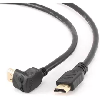 GEMBIRD Kabel HDMI - HDMI 90°, 4K 60Hz, 3m, černá GEMBIRD Kabel HDMI - HDMI 90°, 4K 60Hz, 3m, černá