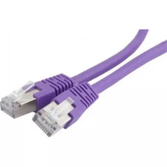 GEMBIRD kabel patchcord CAT6 stíněný FTP 0, 5m, fialový GEMBIRD kabel patchcord CAT6 stíněný FTP 0, 5m, fialový