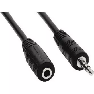 PREMIUMCORD Kabel audio 3, 5mm Jack - Jack prodlužovací 2m (M/F, stereo) PREMIUMCORD Kabel audio 3, 5mm Jack - Jack prodlužovací 2m (M/F, stereo)