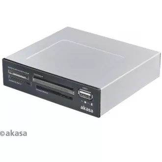 AKASA čtečka karet AK-ICR-07 do 3.5", 6-slotová, interní, 1x USB 2.0 AKASA čtečka karet AK-ICR-07 do 3.5", 6-slotová, interní, 1x USB 2.0