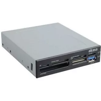AKASA čtečka karet AK-ICR-07 do 3.5", 6-slotová, interní, 1x USB 2.0 AKASA čtečka karet AK-ICR-07 do 3.5", 6-slotová, interní, 1x USB 2.0