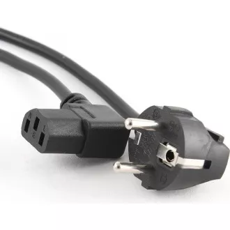 GEMBIRD Kabel napájecí pravoúhlý VDE 220/230V 1, 8m