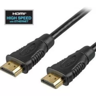 PREMIUMCORD Kabel HDMI - HDMI 0, 5m (v1.4, 3D, zlacené kontakty, stíněný) PREMIUMCORD Kabel HDMI - HDMI 0, 5m (v1.4, 3D, zlacené kontakty, stíněný)