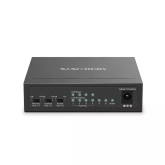 MERCUSYS switch MS106LP (6x100Mb/s, 4xPoE+, 40W, fanless) MERCUSYS switch MS106LP (6x100Mb/s, 4xPoE+, 40W, fanless)