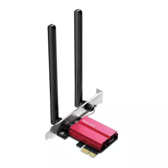 MERCUSYS MA86XE WiFi6E PCIe adapter (AXE5400, 2, 4GHz/5GHz/6GHz, Bluetooth5.3) MERCUSYS MA86XE WiFi6E PCIe adapter (AXE5400, 2, 4GHz/5GHz/6GHz, Bluetooth5.3)
