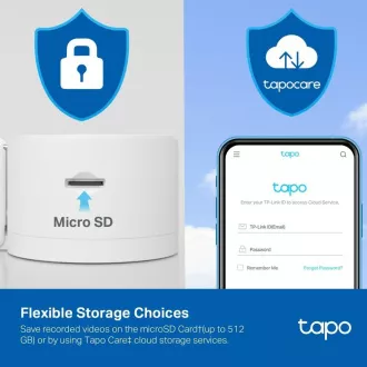 TP-Link Tapo C125 domácí/indoor kamera (4MP, 2K QHD 1440p, WiFi, IR 10m, microSD) TP-Link Tapo C125 domácí/indoor kamera (4MP, 2K QHD 1440p, WiFi, IR 10m, microSD)