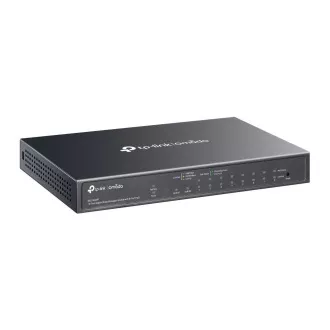 TP-Link OMADA switch ES210GMP (9xGbE, 1xGbE/SFPcombo, 8xPoE+, 123W, fanless)