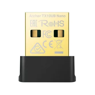 TP-Link Archer TX10UB Nano WiFi6 USB adapter (AX900, 2, 4GHz/5GHz, USB2.0, Bluetooth5.3) TP-Link Archer TX10UB Nano WiFi6 USB adapter (AX900, 2, 4GHz/5GHz, USB2.0, Bluetooth5.3)