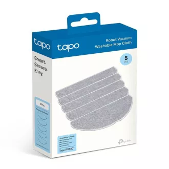 TP-Link Tapo RVA301 sada 5 omyvatelných utěrek (5x) pro Tapo RV30 Max Plus, RV30 Max, RV20 Max Plus, RV20 TP-Link Tapo RVA301 sada 5 omyvatelných utěrek (5x) pro Tapo RV30 Max Plus, RV30 Max, RV20 Max Plus, RV20
