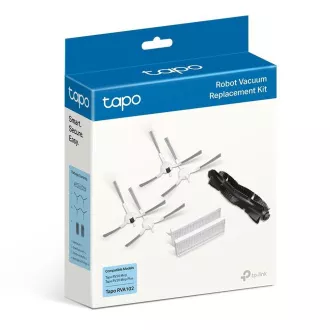 TP-Link Tapo RVA105 sada dílů (1x kartáč, 2x boční kartáč, 2x HEPA filtr) pro Tapo RV30 Max Plus, Tapo RV20 Max Plus TP-Link Tapo RVA105 sada dílů (1x kartáč, 2x boční kartáč, 2x HEPA filtr) pro Tapo RV30 Max Plus, Tapo RV20 Max Plus