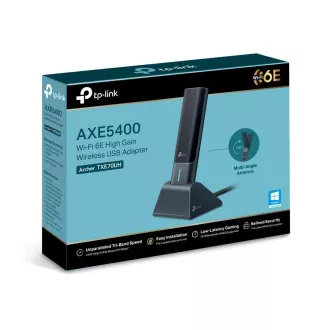 TP-Link Archer TXE70UH WiFi6E USB adapter (AXE5400, 2, 4GHz/5GHz/6GHz) TP-Link Archer TXE70UH WiFi6E USB adapter (AXE5400, 2, 4GHz/5GHz/6GHz)