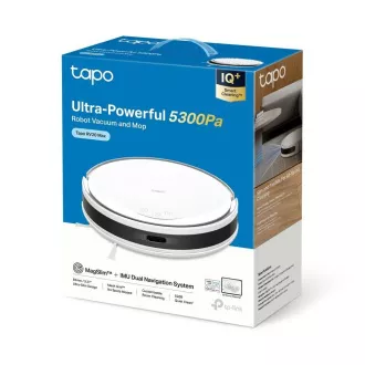 TP-Link Tapo RV20 Max robotický vysavač s mopem (LiDAR, 2, 4 GHz, BT, bílý)