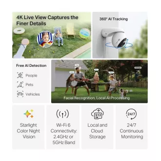 TP-Link Tapo C560WS venkovní-outdoor kamera (8MP, 4K 2160p, WiFi, IR 30m, microSD card) TP-Link Tapo C560WS venkovní-outdoor kamera (8MP, 4K 2160p, WiFi, IR 30m, microSD card)