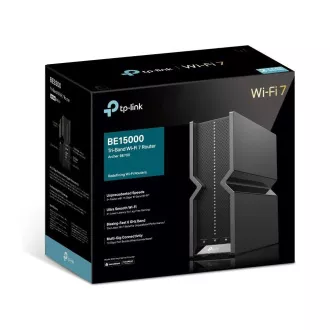TP-Link Archer BE700 EasyMesh WiFi7 router(BE15000, 2, 4GHz/5GHz/6GHz, 1x10GbEWAN, 1x2, 5GbELAN, 3xGbELAN, 1xUSB3.0)