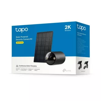 TP-Link Tapo C411 KIT venkovní kamera, solární panel (3MP, 2K QHD, 1296p, IR 9m, WiFi, micro SD card, IP65) TP-Link Tapo C411 KIT venkovní kamera, solární panel (3MP, 2K QHD, 1296p, IR 9m, WiFi, micro SD card, IP65)