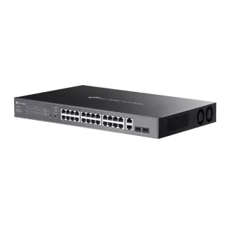 TP-Link OMADA switch ES228GMP (26xGbE, 2xSFP, 24xPoE+, 384W) TP-Link OMADA switch ES228GMP (26xGbE, 2xSFP, 24xPoE+, 384W)