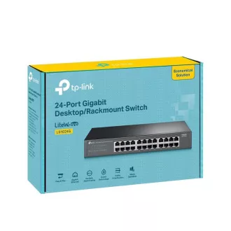 TP-Link LiteWave switch LS1024G (24xGbE, fanless) TP-Link LiteWave switch LS1024G (24xGbE, fanless)