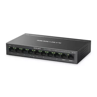 MERCUSYS switch MS110CP (8x100Mb/s, 2xGbE, 8xPoE+, 65W, fanless) MERCUSYS switch MS110CP (8x100Mb/s, 2xGbE, 8xPoE+, 65W, fanless)