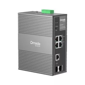 TP-Link OMADA průmyslový switch IES206GPP (4xGbE, 1xGbE/SFPcombo, 1xSFP, 3xPoE+, 1xPoE++, 120W, DIN, IP40, fanless) TP-Link OMADA průmyslový switch IES206GPP (4xGbE, 1xGbE/SFPcombo, 1xSFP, 3xPoE+, 1xPoE++, 120W, DIN, IP40, fanless)