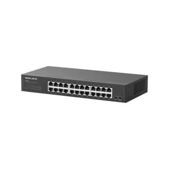 MERCUSYS switch MS124GS (24xGbE, fanless)