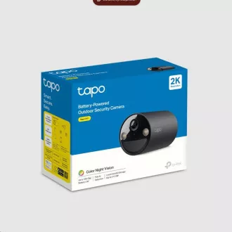 TP-Link Tapo C411 venkovní kamera (3MP, 2K QHD, 1296p, IR 9m, WiFi, micro SD card, IP65) TP-Link Tapo C411 venkovní kamera (3MP, 2K QHD, 1296p, IR 9m, WiFi, micro SD card, IP65)