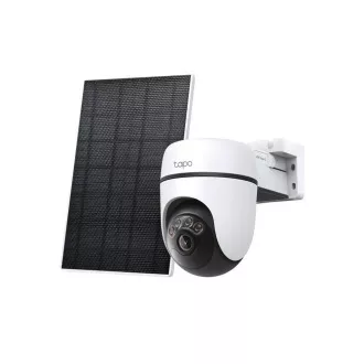 TP-Link Tapo C630 KIT venkovní kamera, solární panel (5MP, 3K, 1620p, IR 16m, WiFi, micro SD card, IP65) TP-Link Tapo C630 KIT venkovní kamera, solární panel (5MP, 3K, 1620p, IR 16m, WiFi, micro SD card, IP65)