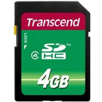 TRANSCEND SDHC karta 4GB Class 4