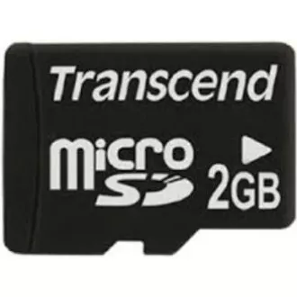 TRANSCEND MicroSD karta 2GB, bez adaptéru TRANSCEND MicroSD karta 2GB, bez adaptéru
