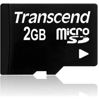 TRANSCEND MicroSD karta 2GB, bez adaptéru TRANSCEND MicroSD karta 2GB, bez adaptéru