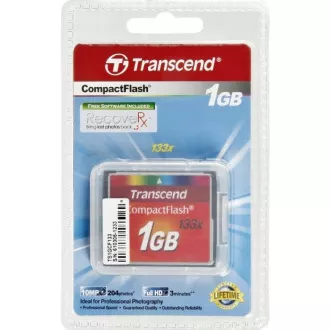 TRANSCEND Compact Flash 1GB (133x) TRANSCEND Compact Flash 1GB (133x)